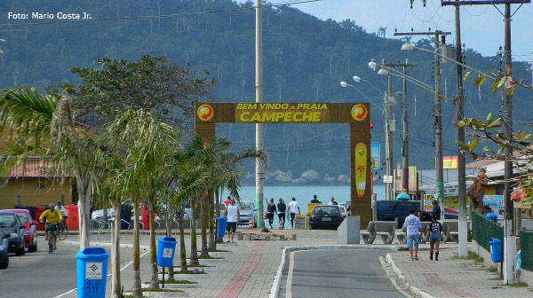 Praia do Campeche - Entrada