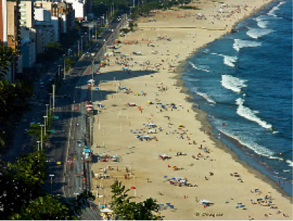Praia temporada Rio de Janeiro