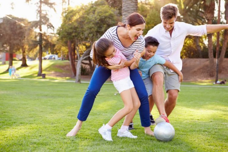 Diversão em família