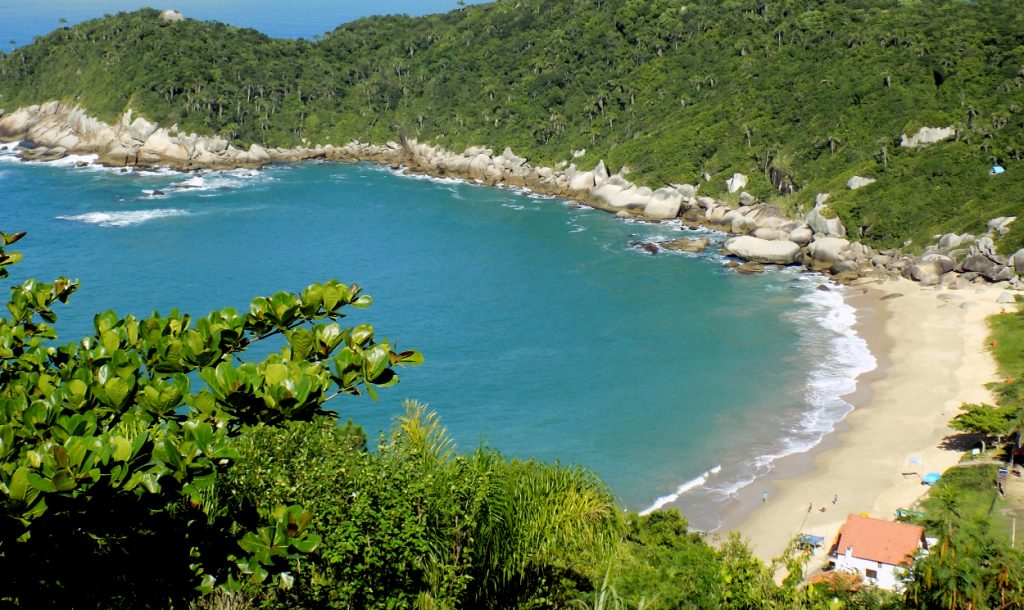 Praia da Tainha em Bombinhas - Santa Catarina