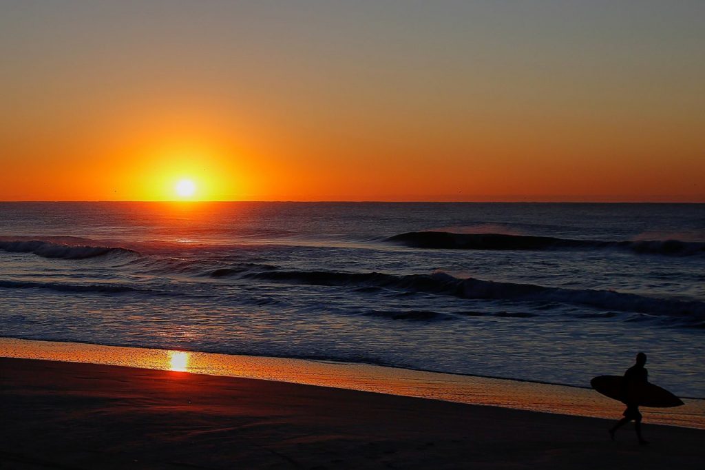 Pôr do Sol na Praia do Campeche - Santa Catarina