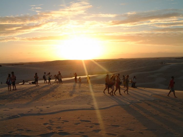 Pôr do Sol nas Dunas