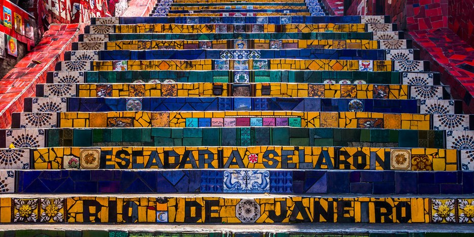 Passeios no Rio de Janeiro - Escadaria Selarón -©MineirosnaEstrada