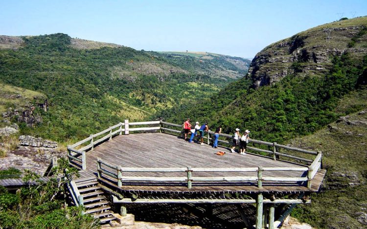 Mirante do Canion Guartela em Tibagi - Paraná