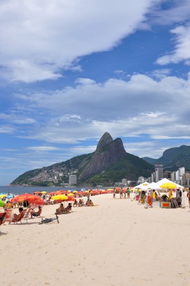 Dia de sol na Praia de Ipanema Dia de sol na Praia de Ipanema