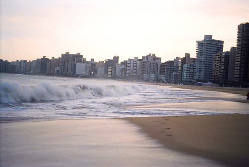 Entardecer na Praia da Costa - ES