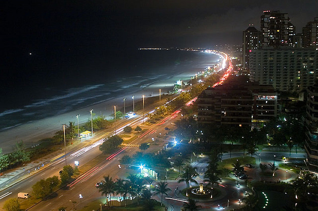 Noite na Barra da Tijuca