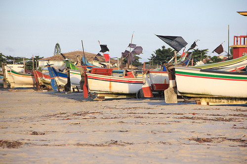 Barcos de Pesca em Itapoá