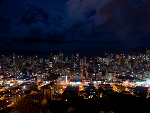 Noite em Balneario Camboriu