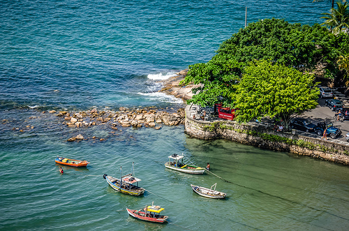 Barcos em Guarujá