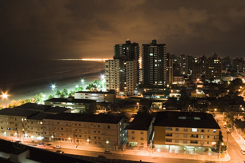 Noite na Praia Grande