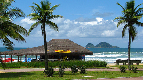 Praia da Enseada em Guarujá