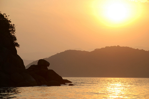 Mar da Praia da Enseada Ubatuba