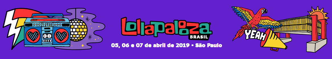 Programação Lollapalooza 2019