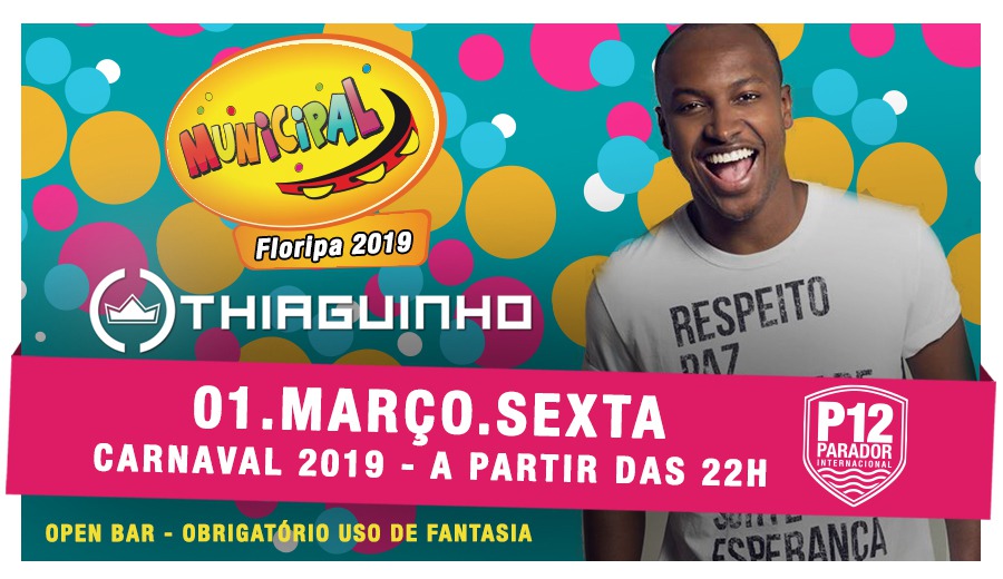 Carnaval 2019 em Santa Catarina - P12 Show Thiaguinho
