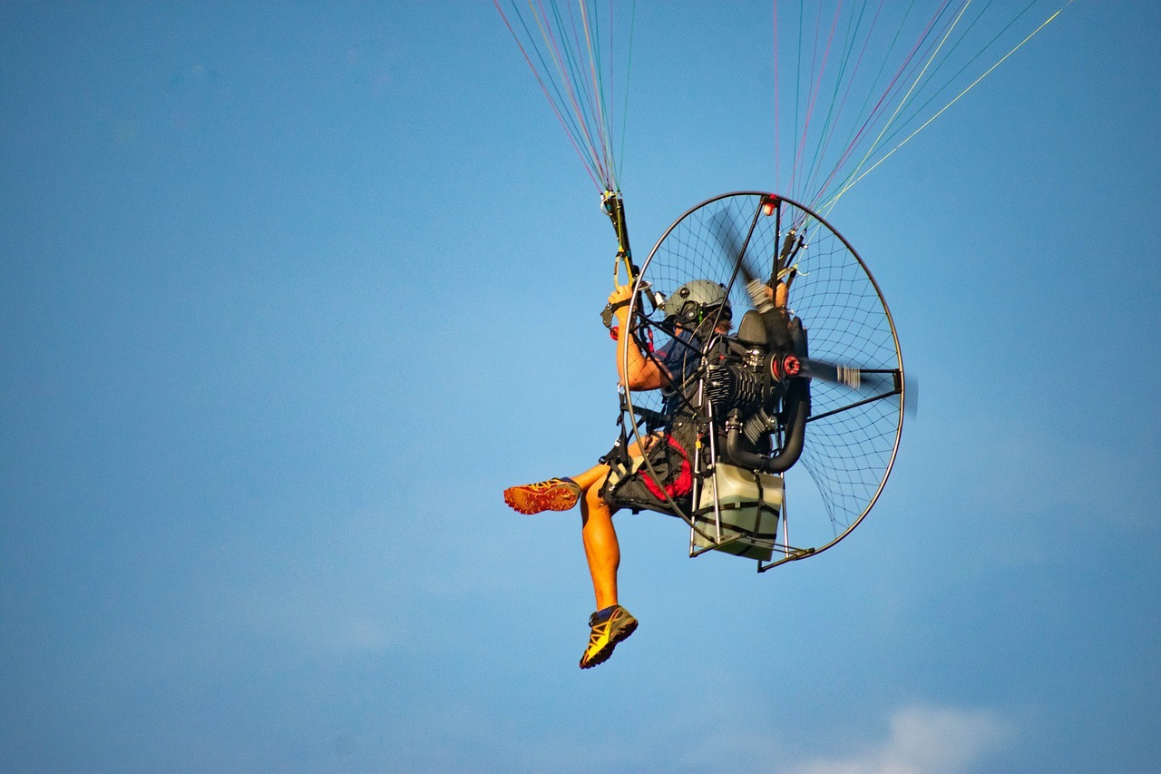 Paramotor em Itanhaém