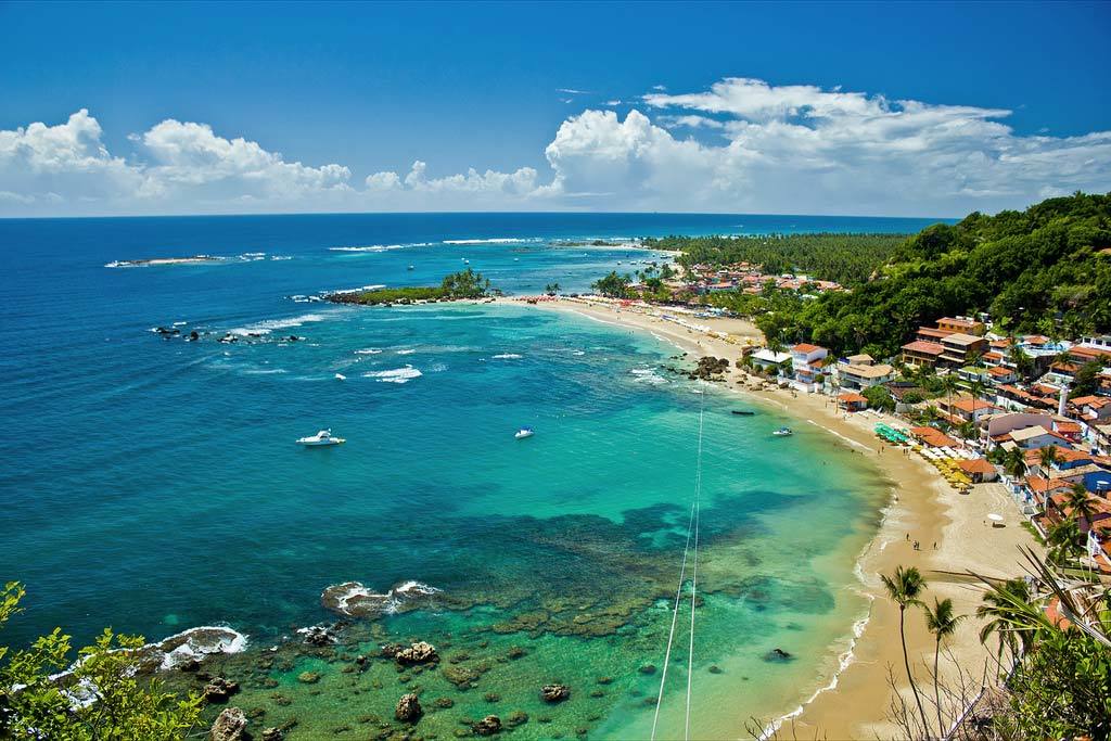 Barcos na praia