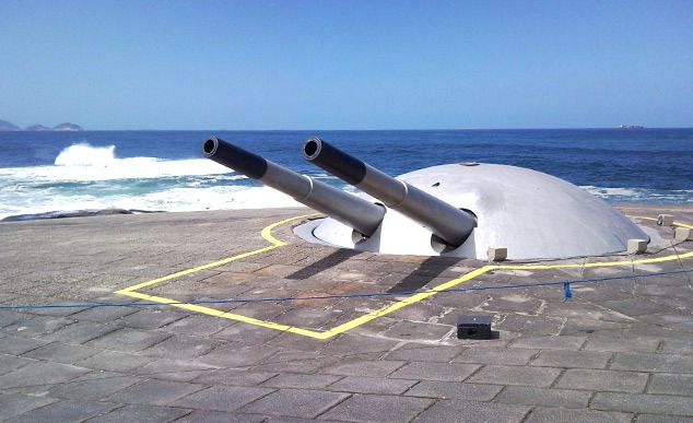 Forte de Copacabana - Canhões