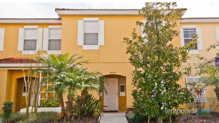 Casa Para Alugar Em Orlando Para Temporada Kissimmee 2021 Townhouse Com 3 Dormitorios No Condominio Bella Vida Resort 35205 Temporada Livre