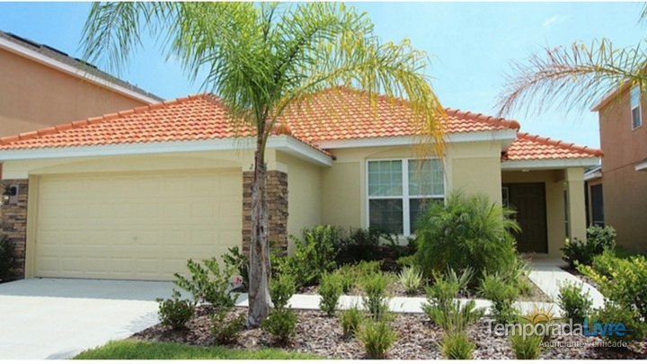 Casa Para Alugar Em Orlando Para Temporada Kissimmee 2020 Casa Com 4 Dormitorios No Condominio Veranda Palms 35273 Temporada Livre