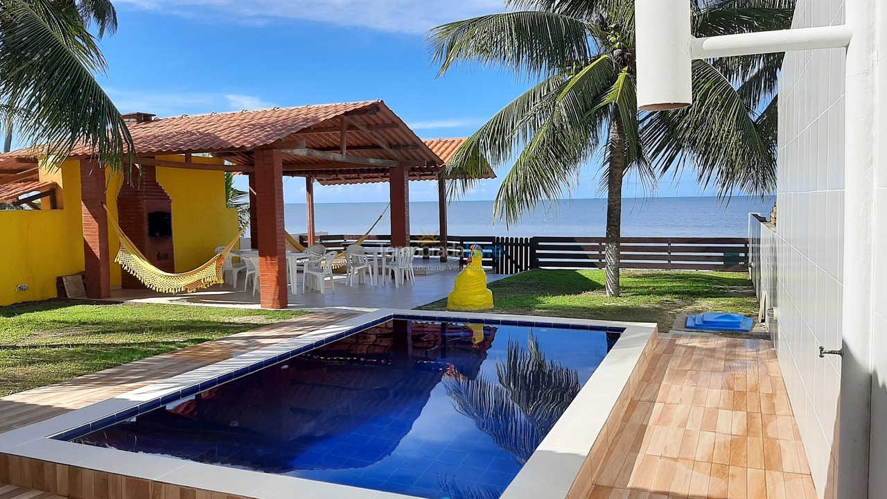 🏠 Casa Para Alugar Em Pitimbu Para Temporada Praia Azul Casa De Praia à Beira Mar C Piscina