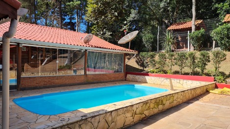 Chácara Mantiqueira com piscina aquecida 