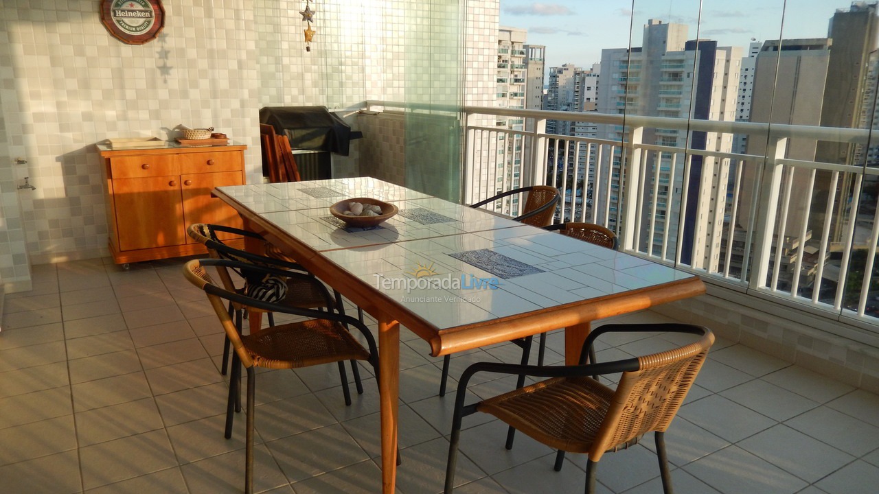 Apartamento para aluguel de temporada em Guarujá (Astúrias)