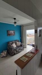 Conforto na Praia Grande, TUDO NOVO/Piscina/Ar cond/Wi-Fi/Elev/Vaga